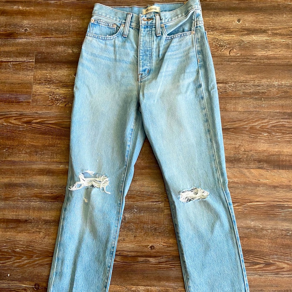 Madewell Classic Straight Jeans
